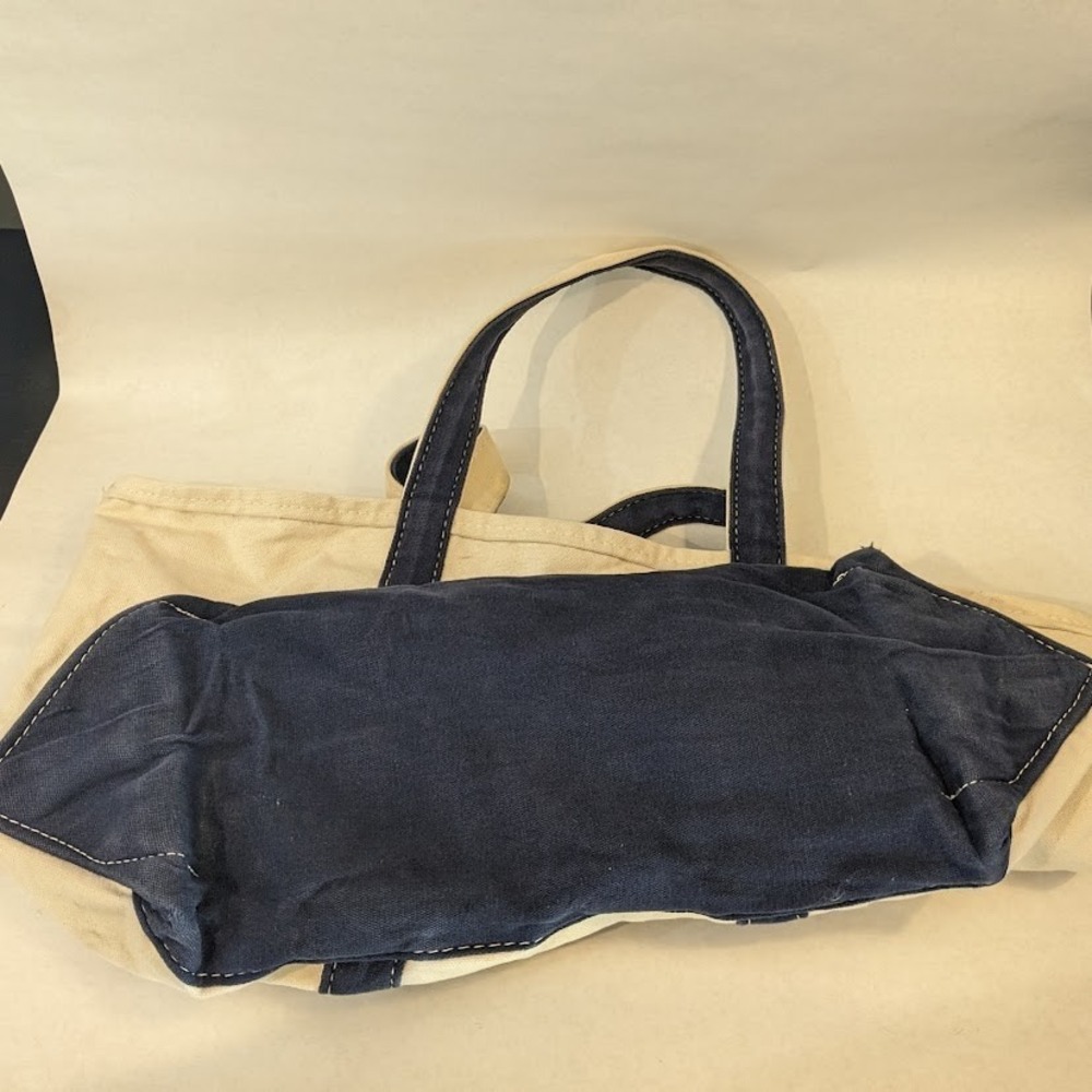 Vintage Retro Trader Joe's Embroidered Large Canvas Tote Classic Bag Rare Y2K - Picture 7 of 16